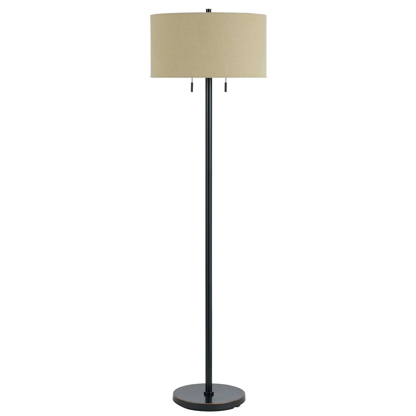 Traditional Shaped Bronze Floor Lamp