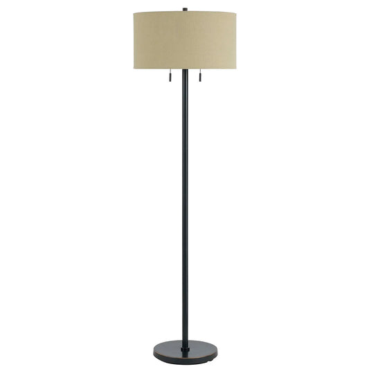 Traditional Shaped Bronze Floor Lamp