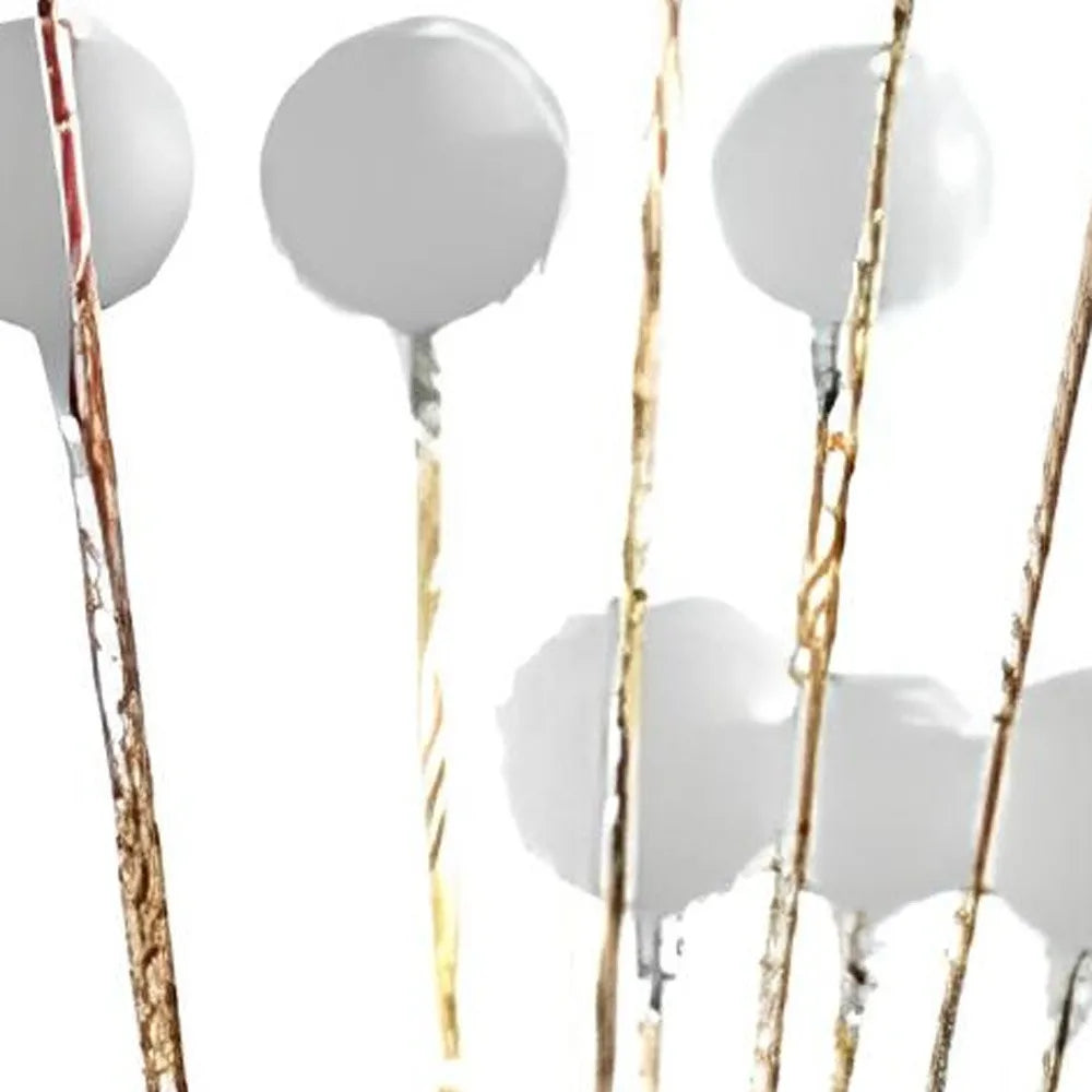 Yellow Minimalist LED Floor Lamp with PVC Shade