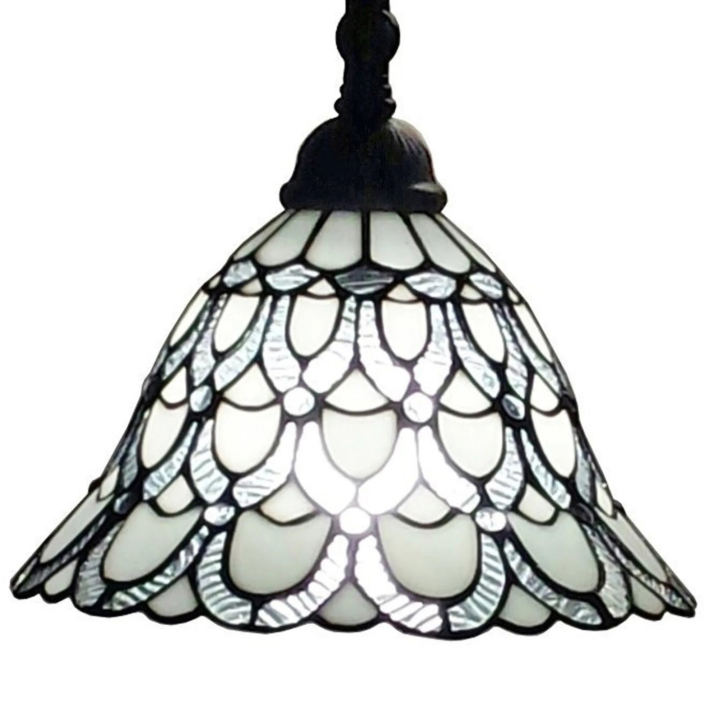 Black Five-Light Arc Floor Lamp