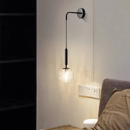 ASANZUO Glass ball Wall Lamps