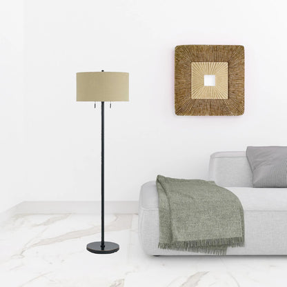 Traditional Shaped Bronze Floor Lamp