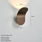 Gold Aura Minimalist Wall Sconce for Indoor Spaces