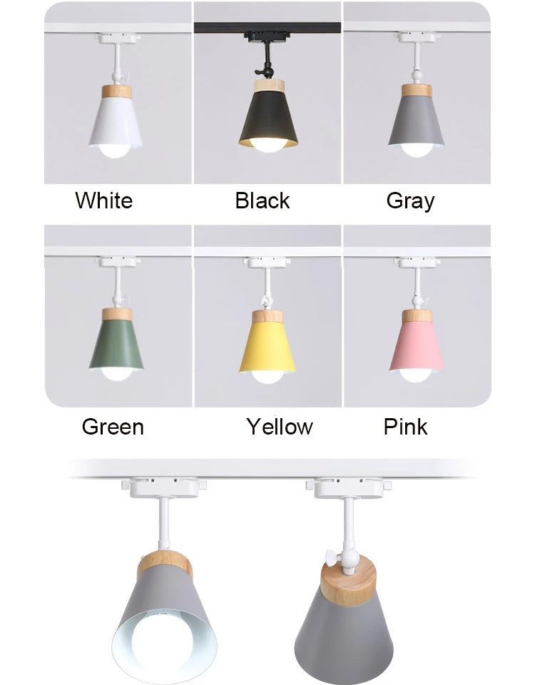 Nordic ColorFlex Adjustable Rail Light Fixture
