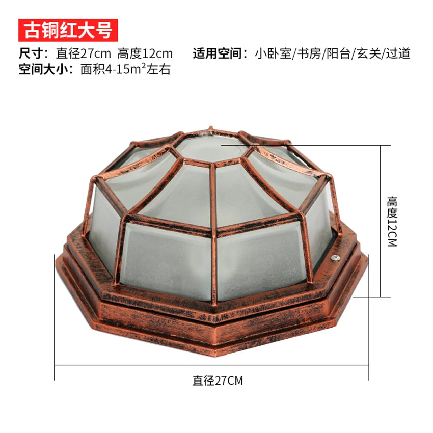 LoftGlow Waterproof LED Ceiling Lights