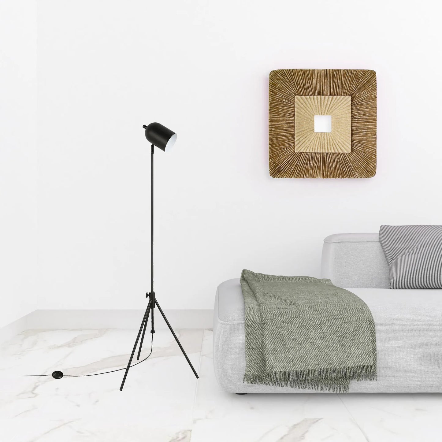 Adjustable Tripod Floor Lamp