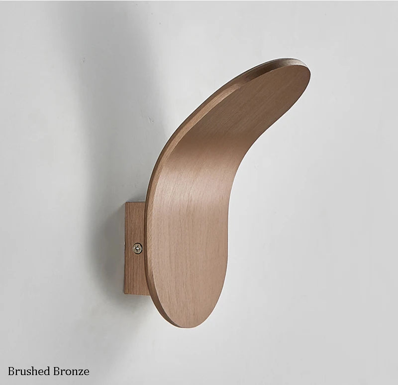 Gold Aura Minimalist Wall Sconce for Indoor Spaces