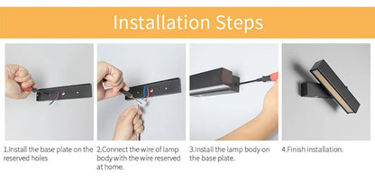 Aisilan Touch-Adjust Nordic Wall Lamp Sconce