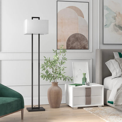 Traditional Black Floor Lamp