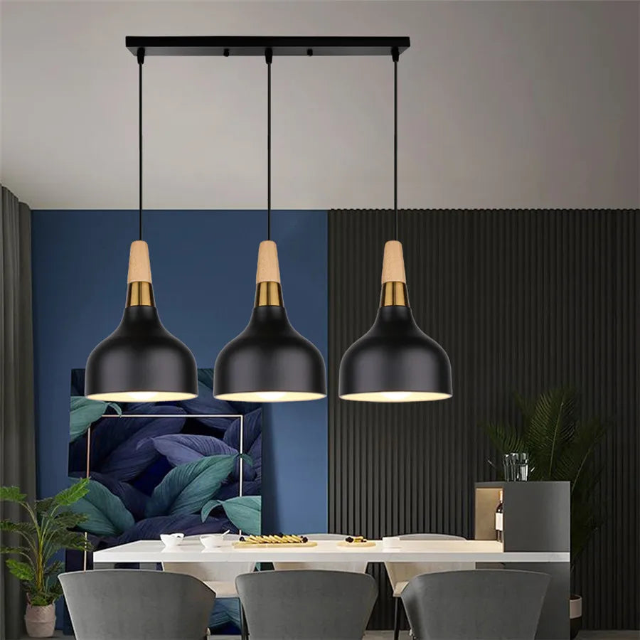 SIKEBOTE Modern Metal Pendant Lights