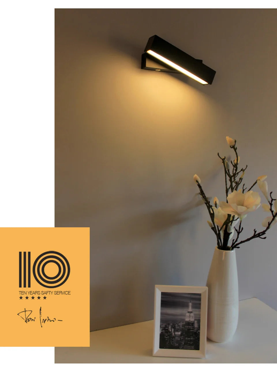 Aisilan Touch-Adjust Nordic Wall Lamp Sconce