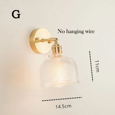 Illuminate: Elegant Glass Wall Sconce for Any Room