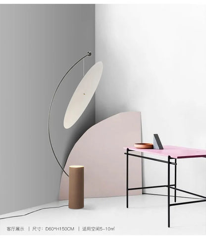 Float Floor Lamp Modern White LED Floor Lamp