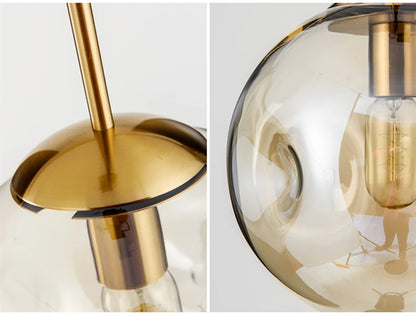 Nordic Glass Ball Pendant Light