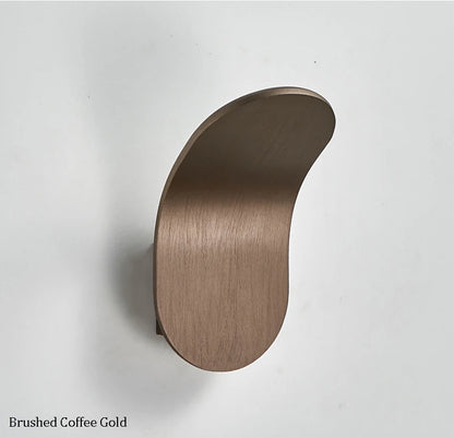 Gold Aura Minimalist Wall Sconce for Indoor Spaces