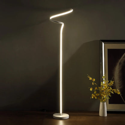 White LED Novelty Floor Lamp