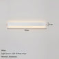 Gold Modern Long Wall Sconce for Bedroom & Hallway