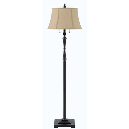 Traditional Shaped Bronze Floor Lamp