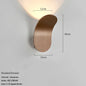Gold Aura Minimalist Wall Sconce for Indoor Spaces
