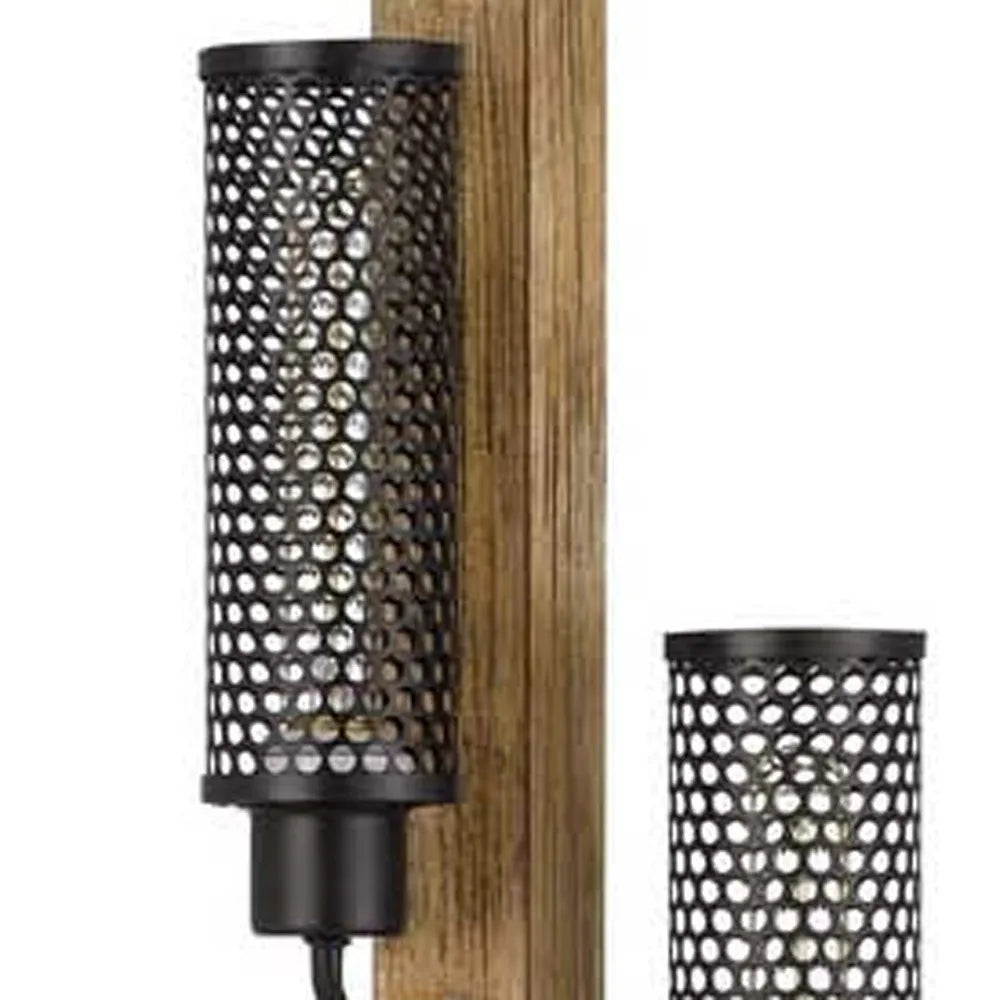 Brown Traditional Shaped Floor Lamp