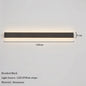 Gold Modern Long Wall Sconce for Bedroom & Hallway