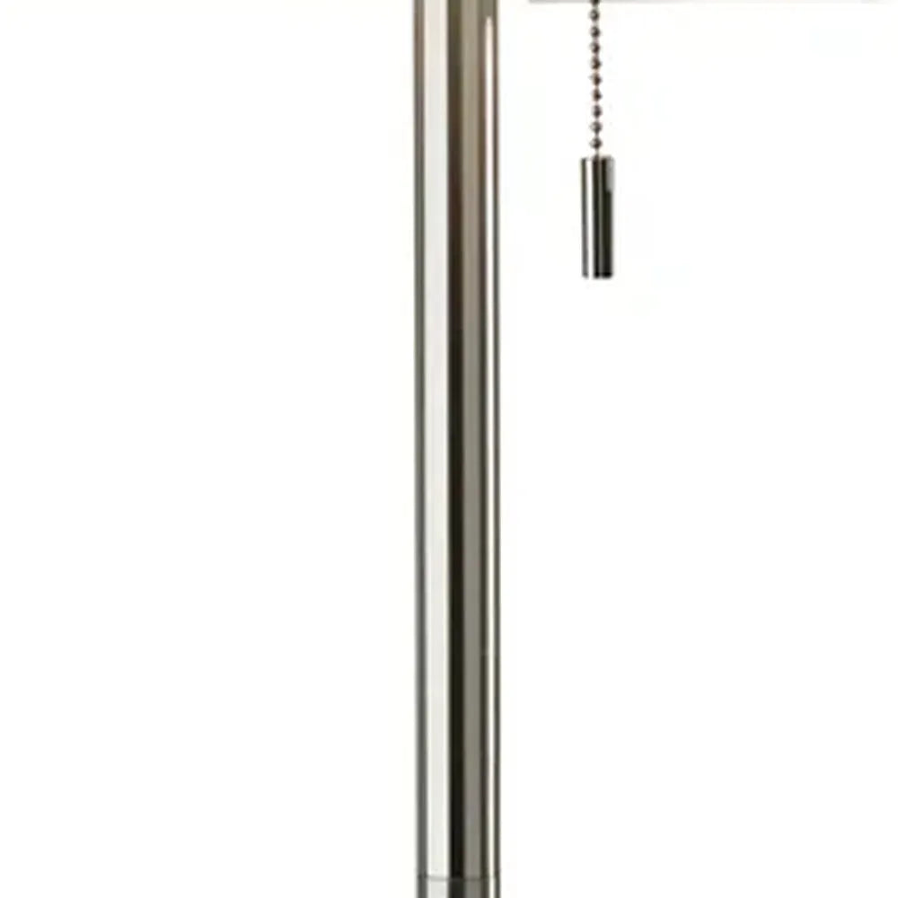 Modern Silver Floor Lamp