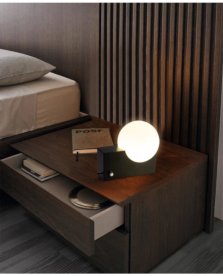 Nordic Glow: Dimmable LED Desk Lamp for Kids