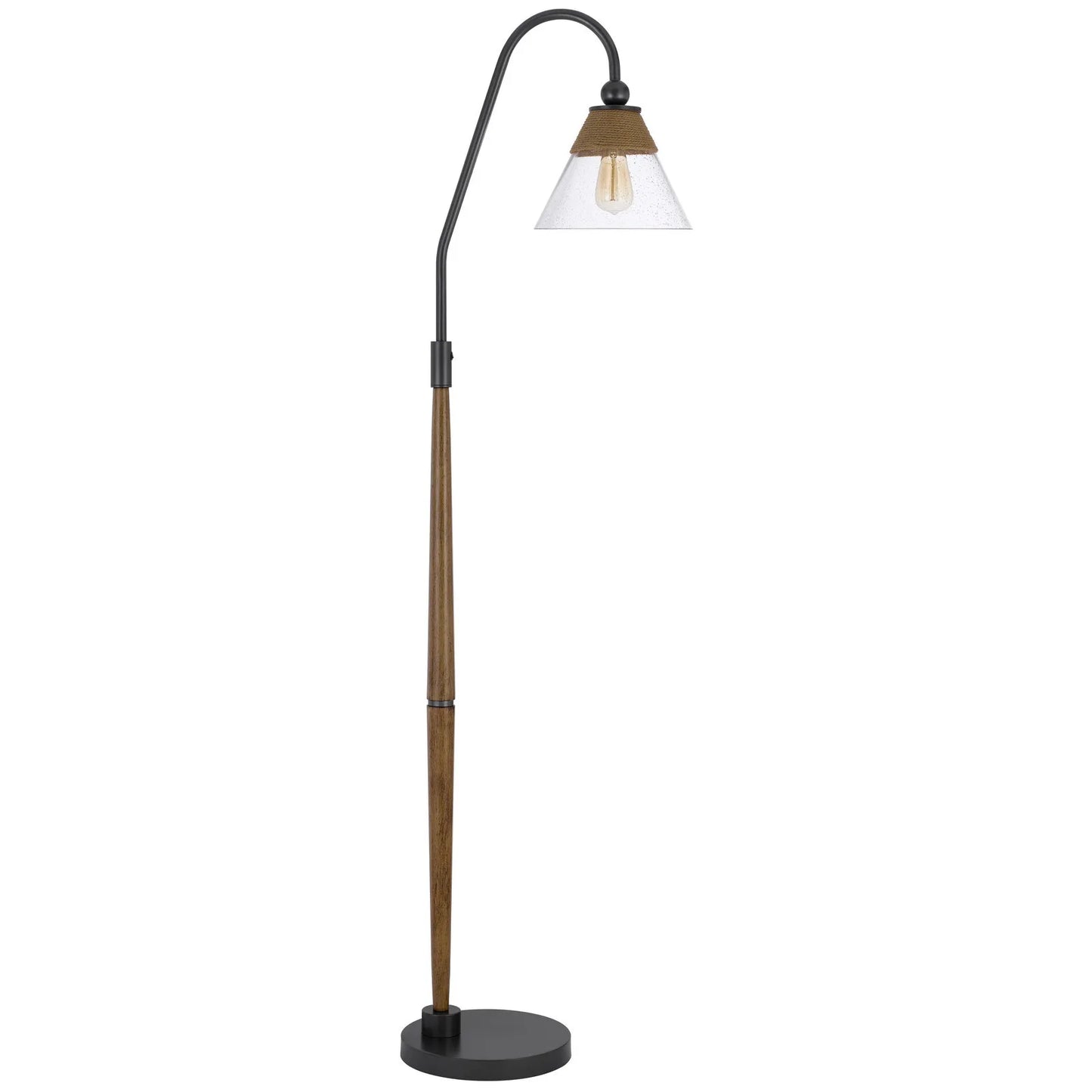 Brown Traditional Shaped Luxury Floor Lamp