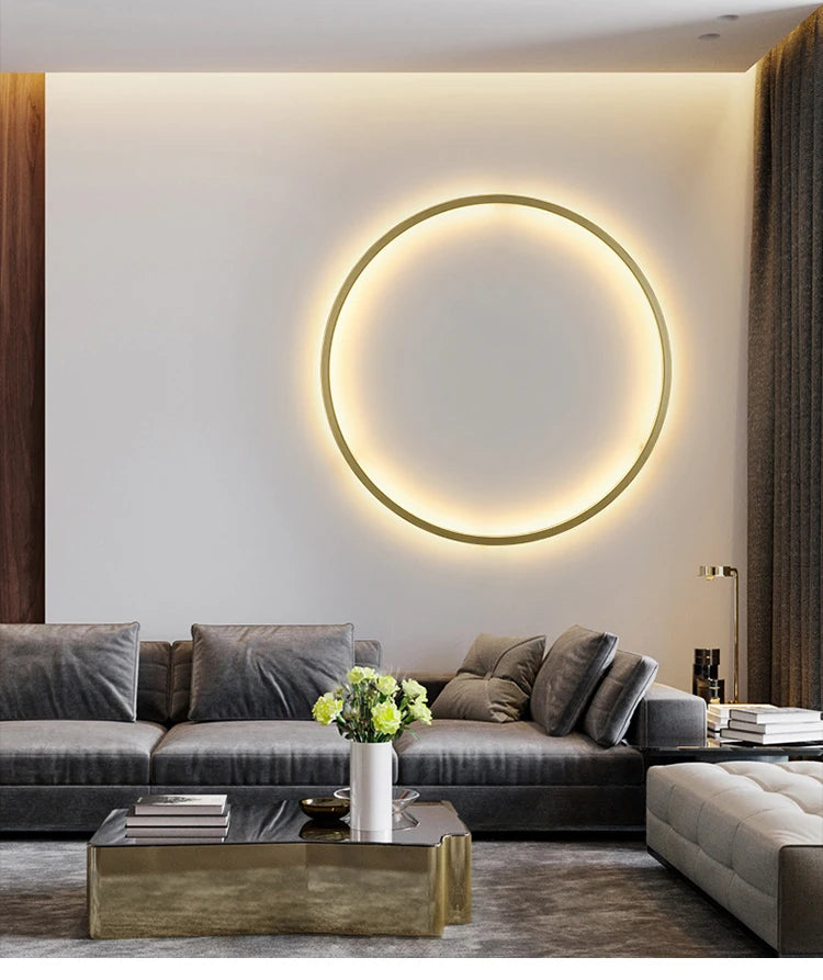 Circle Glow Wall Lights