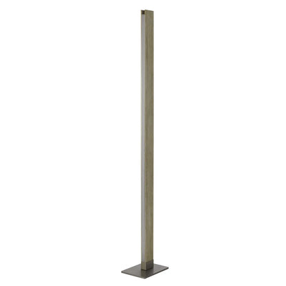 Traditional Shaped Floor Lamp with Brown LED