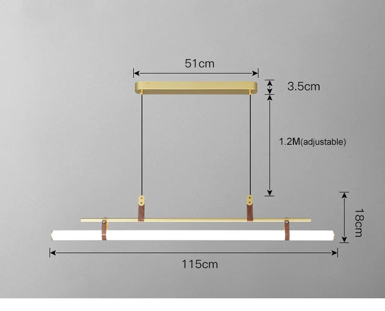 Minimalist Dining Room Pendant Lamp Nordic Dining Table