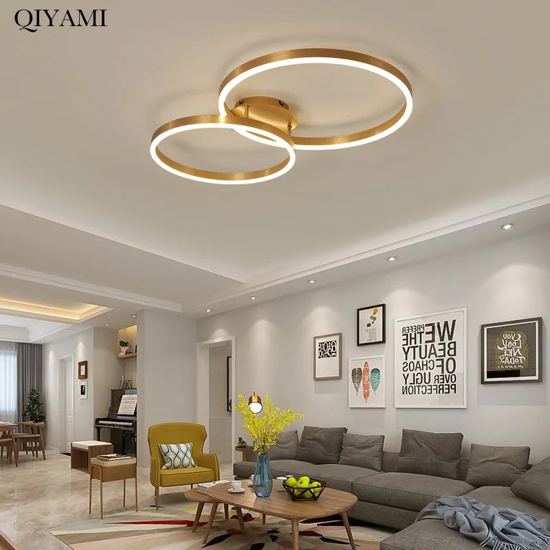 Nordic Ring LED Chandelier