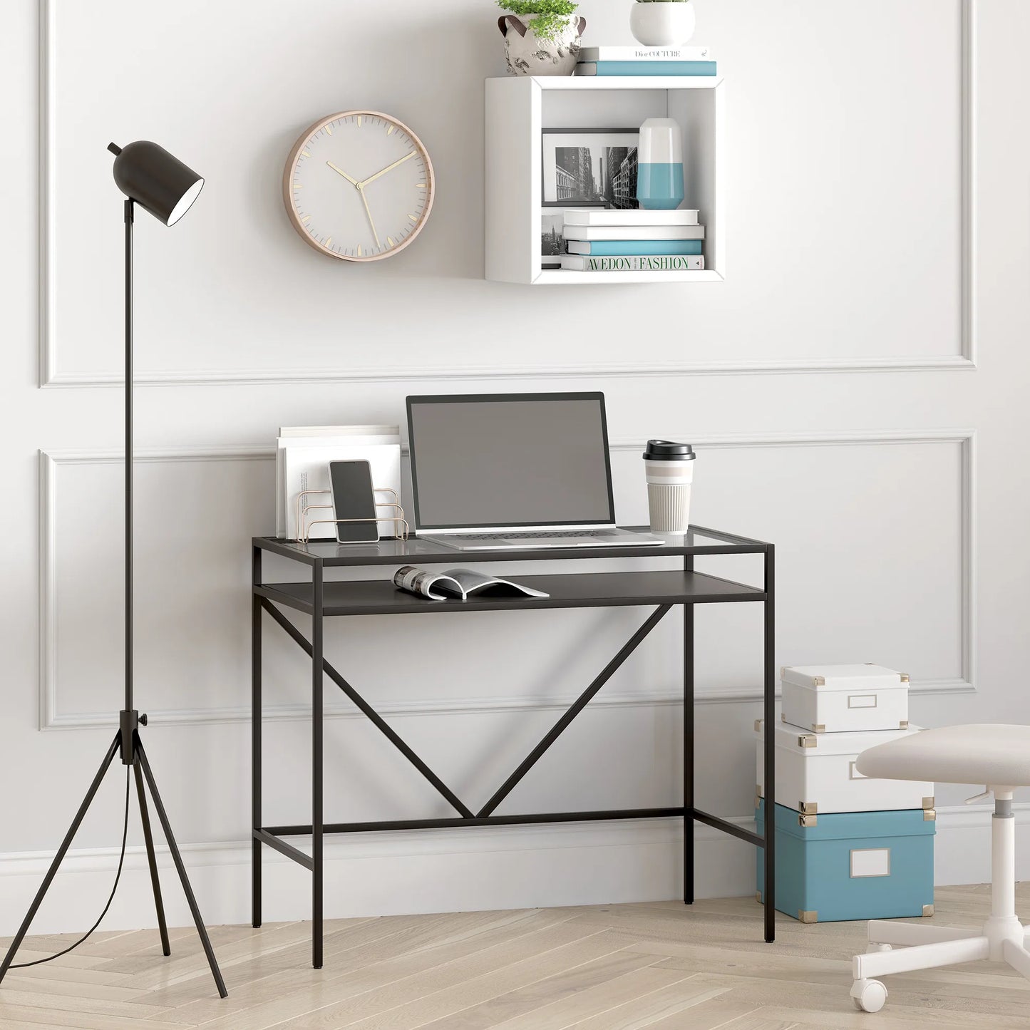 Adjustable Tripod Floor Lamp