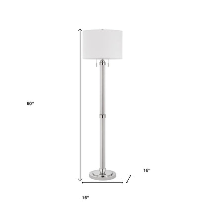 Contemporary Two-Light Floor Lamp