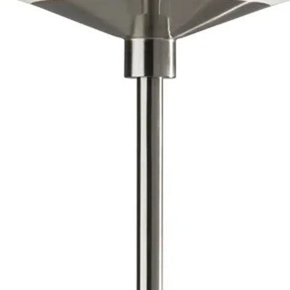 Modern Silver LED Torchiere Floor Lamp