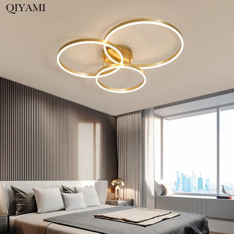 Nordic Ring LED Chandelier