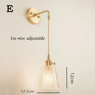 Illuminate: Elegant Glass Wall Sconce for Any Room