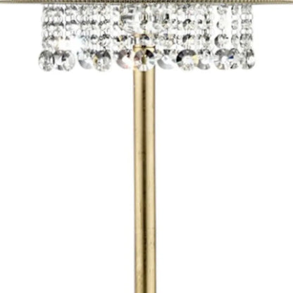 Gold White Novelty Floor Lamp