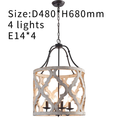 YITEMAS Retro White Pendent Light Fixtures