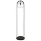 Black Column LED Floor Lamp Modern Design