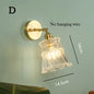 Illuminate: Elegant Glass Wall Sconce for Any Room