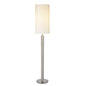 Contemporary Silver Aluminum Floor Lamp