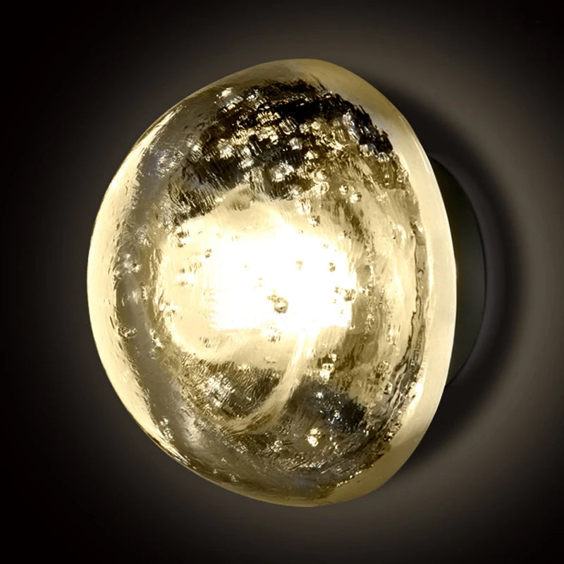 Minimalist Crystal LED Sconce