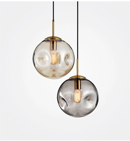 Nordic Glass Ball Pendant Light