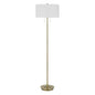 Luxury Two-Light Brass Floor Lamp