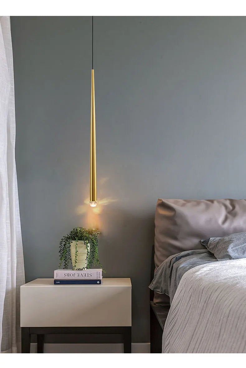 Long-Drop Bedside Pendant