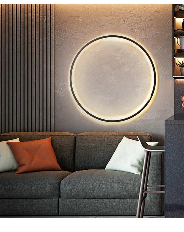 Circle Glow Wall Lights