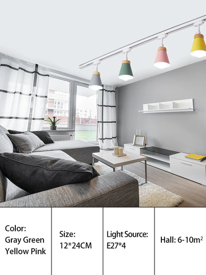 VersaSpot E27 LED Track Light for Retail Spaces