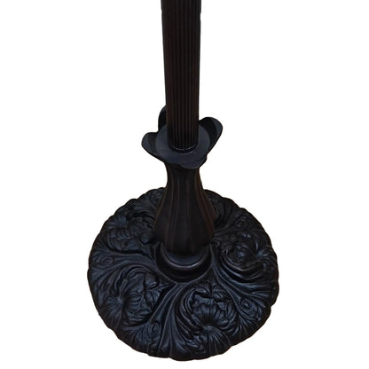 Traditional Frosted Glass Floor Lamp