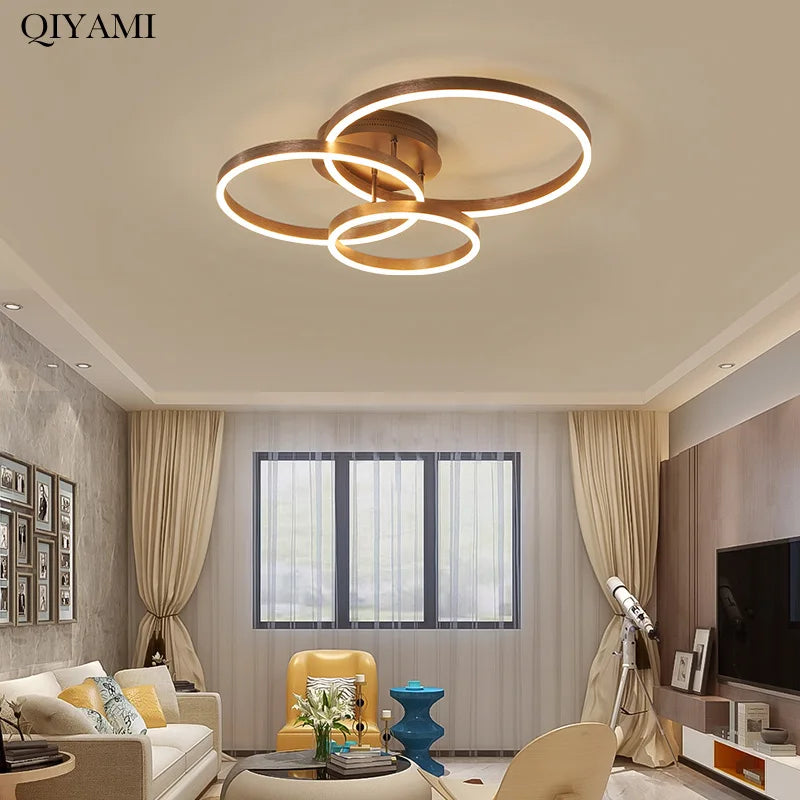 Nordic Ring LED Chandelier
